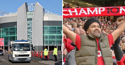 Arsenal fan criticised for offensive tweet after Old Trafford evacuation