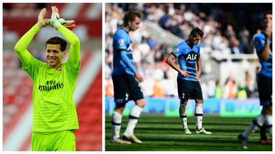 Wojciech Szczęsny mocks Tottenham’s last day hammering from the other side of Europe