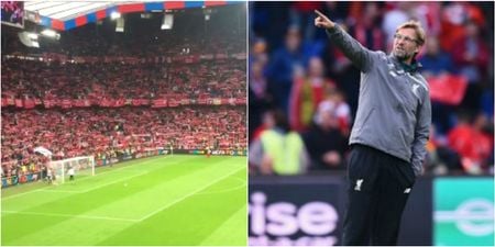 VIDEO: Liverpool fans belt out a spine-tingling version of You’ll Never Walk Alone