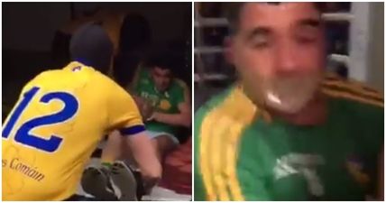 VIDEO: Roscommon fans kidnap Emlyn Mulligan and say he won’t be freed until Sunday evening