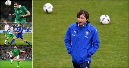 Italy manager is well aware of the dangers posed by Shane Long, Seamus Coleman and John O’Shea