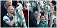 106-year-old Hibs fan finally gets to see his team lift the Scottish Cup