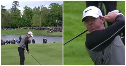 WATCH: Rory McIlroy hits two of the best shots of his life to win the Irish Open in style