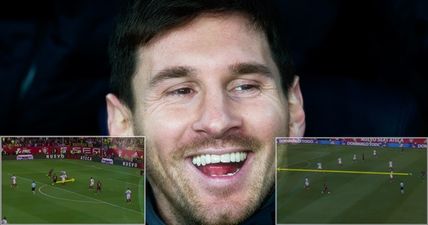 VIDEO: Lionel Messi makes you rethink everything you thought you knew about perfectly weighted passes