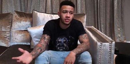 WATCH: Memphis Depay musters up zero enthusiasm reviewing his first Premier League season