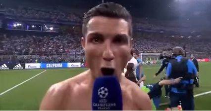 Cristiano Ronaldo screams down the camera, says he had a vision that he’d be the hero, divides the world yet again