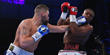 WATCH: Tony Bellew wins WBC belt with most devastating Goodison Park finish this side of Duncan Ferguson