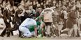 Three Leinster players headed straight for Connacht’s victorious changing room on Saturday