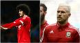 There’s a hint of Aaron Ramsey about Marouane Fellaini’s new hairdo