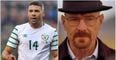 Brilliant Ireland flag featuring Jon Walters as Heisenberg is off to Euro 2016