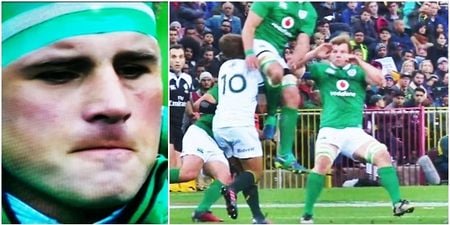 WATCH: CJ Stander harshly red-carded after sickening collision with Pat Lambie