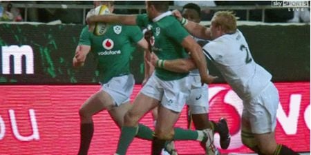 WATCH: Jared Payne’s offload for Conor Murray’s try was too beautiful for this world