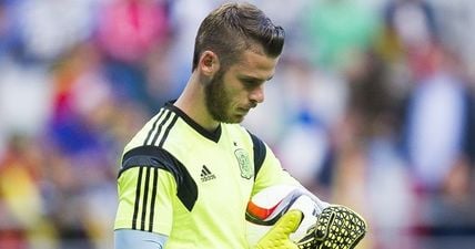 Spanish fans are asking for David de Gea to be dropped