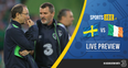 Join us on Facebook Live at 8pm tonight for a preview from Paris of Ireland’s Euro 2016 opener against Sweden