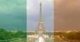 You can play a part in turning the Eiffel Tower green, white and gold tonight