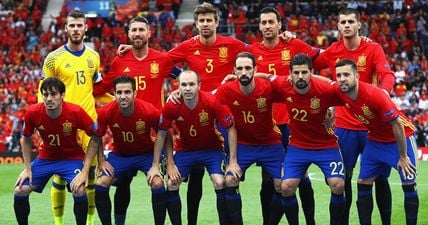 WATCH: Spain took advantage of the new kick-off rule in their Euro 2016 opener