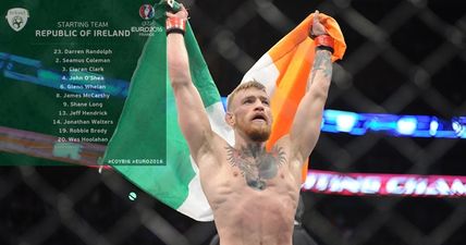 VIDEO: Conor McGregor offers spine-tingling message to the Republic of Ireland team