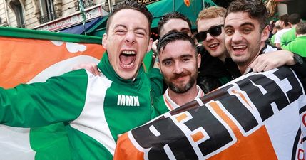 Surely the greatest show of support from an Irish fan that can’t make it to Paris