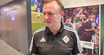 VIDEO: Michael O’Neill reacts to the tragic death of a Northern Ireland fan