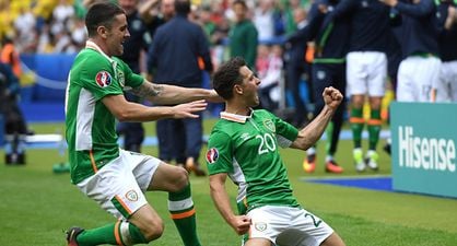 Gary Lineker and Jamie Carragher lead praise for Wes Hoolahan’s stunning goal against Sweden