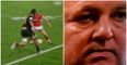 WATCH: New Zealand TV troll Warren Gatland as Welsh player nutmegged for try