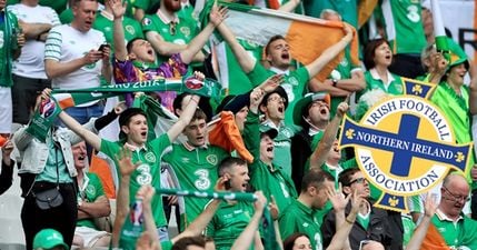 Republic of Ireland supporters praised for classy gesture in honour of tragic Northern Ireland fan