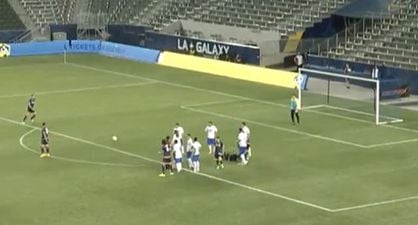 WATCH: LA Galaxy resort to shameless cheap shot to take lead against amateur side