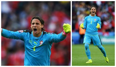 Fans reckon this Swiss keeper looks like a European Championship star from yesteryear