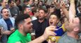 WATCH: Keith Duffy parties with Irish fans at Euro 2016 like it’s 1998