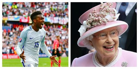 French television believe Daniel Sturridge somehow ‘saved the Queen’ with his late winner