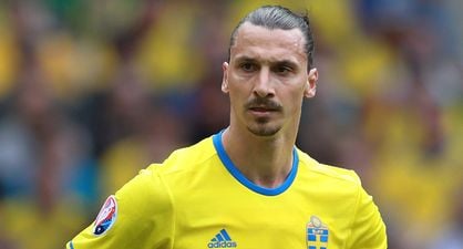 Zlatan Ibrahimovic is topping all the wrong statistic charts at Euro 2016