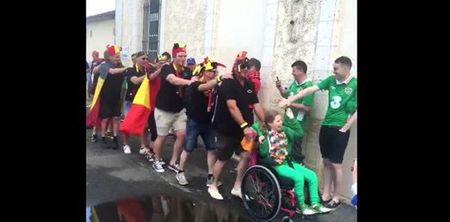 WATCH: Belgians show their class with lovely gesture for young Ireland fan