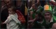 WATCH: Irish fans outdo themselves by trying to get French baby off to sleep with train lullaby