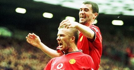 David Beckham uses Roy Keane as fitting example of a handy European to have about