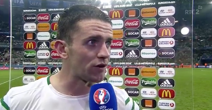 WATCH: Robbie Brady’s post-match interview brought a tear to his (and everyone else’s) eye