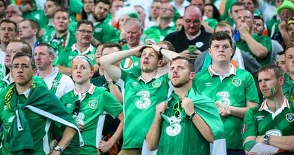 The number of Ireland fans getting tickets for the France game is very, very concerning