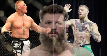 Brock Lesnar is the heavyweight answer to Conor McGregor, according to ‘Big Country’