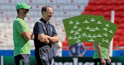 The three different Ireland teams that Martin O’Neill will be mulling over to take on France