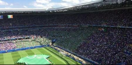 WATCH: Irish and French unite in powerful rendition of La Marseillaise