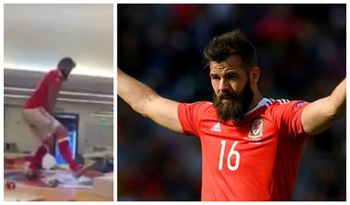 WATCH: Joe Ledley’s very memorable victory dance makes another appearance