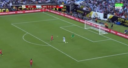 Watch: Gonzalo Higuain somehow missed this chance to win the Copa America