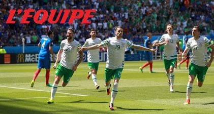 L’Equipe award the Irish team generous player ratings