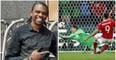 Nwankwo Kanu reacts to Hal Robson-Kanu’s Euro 2016 genius