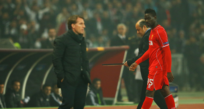 Mario Balotelli has stuck the knife into Brendan Rodgers