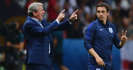 There have been some explosive claims about Gary Neville and Roy Hodgson