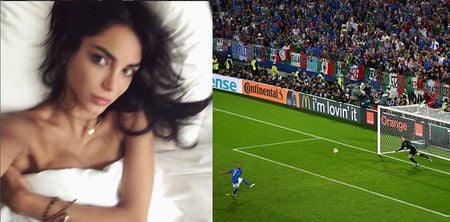 Simone Zaza’s girlfriend responds perfectly to troll’s risque penalty gag