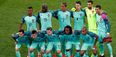 PICS: Randomer sneaks his way into Portugal team photo, Cristiano Ronaldo loves it