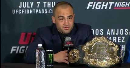 Newly crowned lightweight champion Eddie Alvarez wants “gimme fight” with Conor McGregor