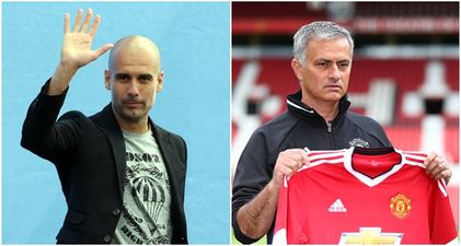 Pep Guardiola handled an awkward Jose Mourinho question with class