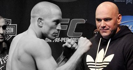 Dana White has terrible news for those of you looking forward to Georges St-Pierre’s return